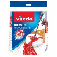 VILEDA náhrada za mop Turbo Refill 2v1 z mikrovlákna VILEDA náhrada za mop Turbo Refill 2v1 z mikrovlákna