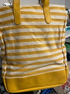 B.P.C žlto-biela pruhovaná kabelka r.0