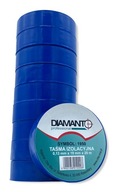 Páska PVC 19mm x 20m MODRÁ 10 ks DIAMANTO Páska PVC 19mm x 20m MODRÁ 10 ks DIAMANTO