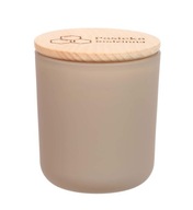 Sviečka z včelieho vosku 280 ml PRÁŠKOVÁ BÉŽOVÁ Sviečka z včelieho vosku 280 ml PRÁŠKOVÁ BÉŽOVÁ