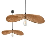 Boho veľké stropné závesné svietidlo vyrobené z materiálu Szunkka a kovu, 60 cm, E27 Boho veľké stropné závesné svietidlo vyrobené z materiálu Szunkka a kovu, 60 cm, E27