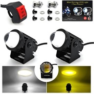 LED laserové svetlomety motocykel skúter quad x2 LED laserové svetlomety motocykel skúter quad x2