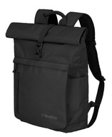 Rolovací mestský batoh Travelite Basics 35l čierny na 15,6" notebook