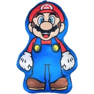3D dekoračný detský vankúšik Super Mario, 33 cm 3D dekoračný detský vankúšik Super Mario, 33 cm