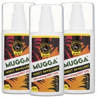 Mugga 50% DEET ochrana proti uhryznutiu x3 Mugga 50% DEET ochrana proti uhryznutiu x3
