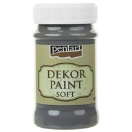 Grafitová kriedová farba 100ml - Pentart Grafitová kriedová farba 100ml - Pentart