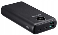 Výkonná ADATA Powerbanka 20000mAh USB-C 18W QC3.0