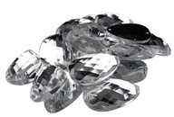 Kamienky SLZKA 18x 25mm 2-STRIBRIERNA 144ks 9571 Kamienky SLZKA 18x 25mm 2-STRIBRIERNA 144ks 9571