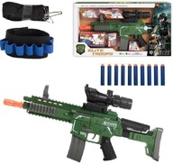 VEĽKÁ VOJENSKÁ PUŠKA SADA ZBRANÍ 50 cm NÁBOJE DO ZBRANÍ PÁS ARMY FUN VEĽKÁ VOJENSKÁ PUŠKA SADA ZBRANÍ 50 cm NÁBOJE DO ZBRANÍ PÁS ARMY FUN