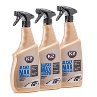 K2 Alaska MAX rozmrazovač okien auta 700ml x 3 K2 Alaska MAX rozmrazovač okien auta 700ml x 3
