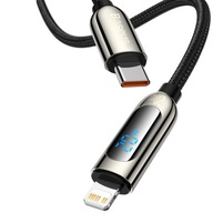 BASEUS USB-C TYP-C KÁBEL - LIGHTNING PRE IPHONE RÝCHLE NABÍJANIE PD 20W 1M BASEUS USB-C TYP-C KÁBEL - LIGHTNING PRE IPHONE RÝCHLE NABÍJANIE PD 20W 1M