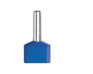 DVOJITÁ IZOLOVANÁ MEDENÁ KÁBLOVÁ SVORKA 16 L = 14 mm / 100 ks. DVOJITÁ IZOLOVANÁ MEDENÁ KÁBLOVÁ SVORKA 16 L = 14 mm / 100 ks.