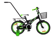 Detský bicykel BMX 16 bike + košík + vodiaca lišta