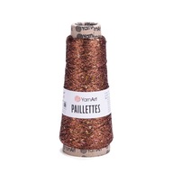 Cordonek Yarnart Paillettes 50 g 800 m farbu 8005 Rudy Cordonek Yarnart Paillettes 50 g 800 m farbu 8005 Rudy