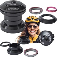 Hlavová súprava na riadenie ALU BEARINGS 11/8X34X30 Čierna hlavová súprava NECO 1 1/8'' Hlavová súprava na riadenie ALU BEARINGS 11/8X34X30 Čierna hlavová súprava NECO 1 1/8''