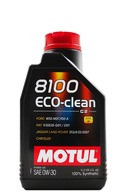 Syntetický motorový olej Motul ECO-CLEAN 1L 0W30