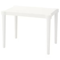 IKEA UTTER detský stôl biely 58x42 cm zvnútra / zvonka