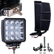 PRACOVNÁ LAMPA HALOGEN LED 48W 16x3W 12V 24V HRUB.