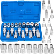 TORX SPLINE ZÁSUVKOVÉ KĽÚČE 1/2