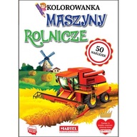 753150 Omaľovánka s NÁLEPKAMI POĽNOHOSPODÁRSKYCH STROJOV