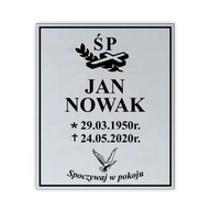 Náhrobná doska GRAWER doska na hrob 36x29 cm Náhrobná doska GRAWER doska na hrob 36x29 cm