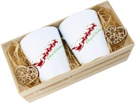 VIANOČNÝ DARČEK POHÁRKY NA LATTE SET V KRABIČKE VIANOČNÝ DARČEK POHÁRKY NA LATTE SET V KRABIČKE