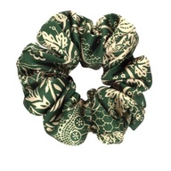 ALMANIA silk scrunchie - orientálna zelená ALMANIA silk scrunchie - orientálna zelená