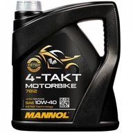 MANNOL 7812 Syntetický MOTOROVÝ OLEJ 4T 4L 10W40