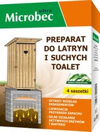 Microbec BROS prípravok na latríny a WC 4X30G