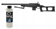 Airsoftová zbraň Swiss Arms SAS 08 Black BALL SET