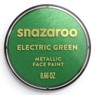 Metalická zelená farba na tvár Snazaroo