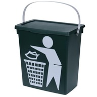 Zelený Bio odpadkový kôš 12 L, plastový Zelený Bio odpadkový kôš 12 L, plastový