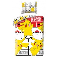Bavlnené obliečky 140x200 Pokémon Pikachu