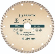 1x TURBO DIAMANTOVÝ DISK 230x22,23mm