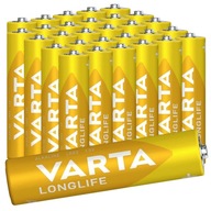 Hrubé AAA batérie VARTA Longlife 30 ks Hrubé AAA batérie VARTA Longlife 30 ks