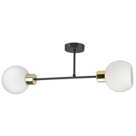 Závesná lampa mliečny LED sklenený guľový luster Závesná lampa mliečny LED sklenený guľový luster
