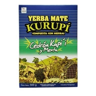 Yerba Mate Kurupi Cedron Kapi'i y Menta 500 g Yerba Mate Kurupi Cedron Kapi'i y Menta 500 g