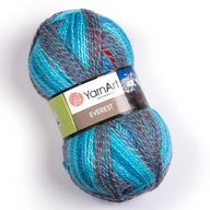 YarnArt EVEREST priadza 200g 320m veľké klbko melanžová farba 7048 YarnArt EVEREST priadza 200g 320m veľké klbko melanžová farba 7048