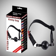 Kinky gag čierny guľový gag Kinky gag čierny guľový gag