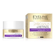 EVELINE 24K GOLD&CERAMIDS 50+ KRÉM NA TVÁR 50ML LIFTING EVELINE 24K GOLD&CERAMIDS 50+ KRÉM NA TVÁR 50ML LIFTING