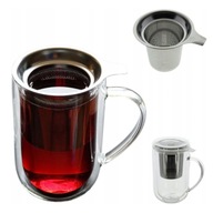 POHÁR S INTENDEROM NA ČAJ A BYLINKY 500ML