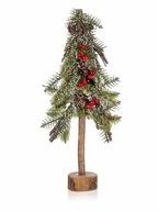 Vianočný stromček 40 cm, zelený a červený