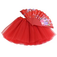 OBLEČENIE TANEČNICE FLAMENCO - VENTILÁTOR + SUKŇA OBLEČENIE TANEČNICE FLAMENCO - VENTILÁTOR + SUKŇA