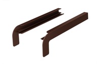 SOFTLINE ALU KONCOVKY HNEDÁ MAT RAL 8017 12,5 cm SOFTLINE ALU KONCOVKY HNEDÁ MAT RAL 8017 12,5 cm