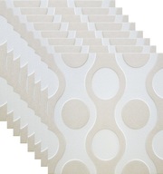 3D STROPNÉ KAZETY CIRCLE BREEZ BEIGE SET 2m2 3D STROPNÉ KAZETY CIRCLE BREEZ BEIGE SET 2m2