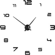 MODERNÉ 3D NÁSTENNÉ HODINY NALEPENÉ DIY 70-130CM MODERNÉ 3D NÁSTENNÉ HODINY NALEPENÉ DIY 70-130CM