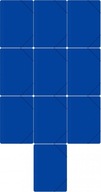 Plastová zložka Office Products A4 modrá x10