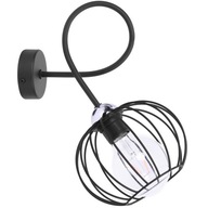 Nástenná lampa Retro Chrome LOFT Nástenná lampa s drôtom Nástenná lampa Retro Chrome LOFT Nástenná lampa s drôtom