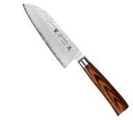 Nôž Tamahagane Tsubame Brown VG-5 Santoku 12 cm