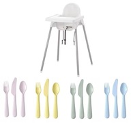 IKEA ANTILOP Stolička na kŕmenie s popruhmi + podnos